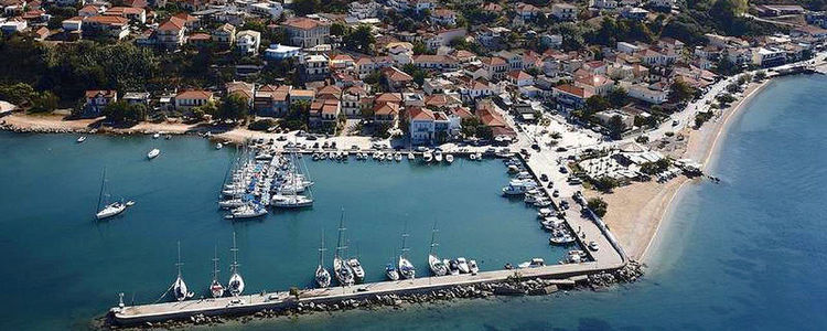 Yachts in Palairos Fishport