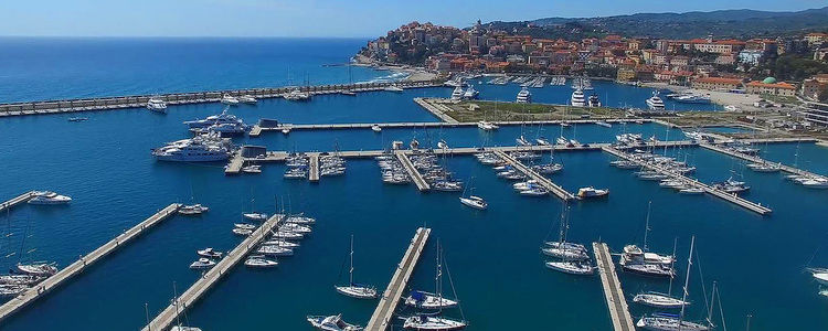 Yacht Marina Porto Maurizio. Imperia. Liguria. Italy