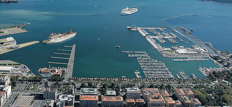 Yacht marina Porto Mirabello. La Spezia. Liguria. Italy.