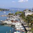 Yachts moorings in Grazie Bay