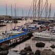 Yacht mooring at Scala Nova on Marettimo Island