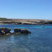 Yacht mooorings in Rotonda Bay off Favignana island