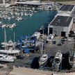 Yachts mooring in the Marina Benicarlo