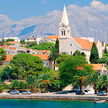 Yacht moorings in Sumartin