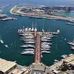 Yachts mooring in Club Nautic Vinaros