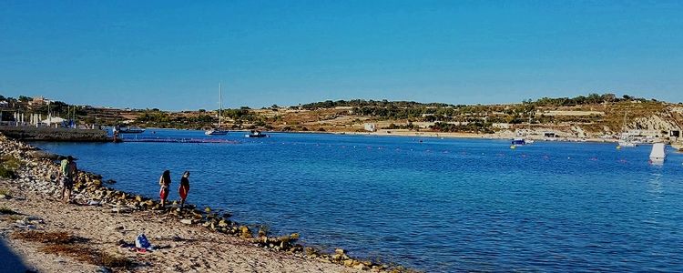 Yacht anchorage in Marsaxlokk Bay