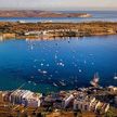 Yacht anchorages in Mellieha Bay