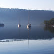 Yacht anchorage in Jurjeva Bay