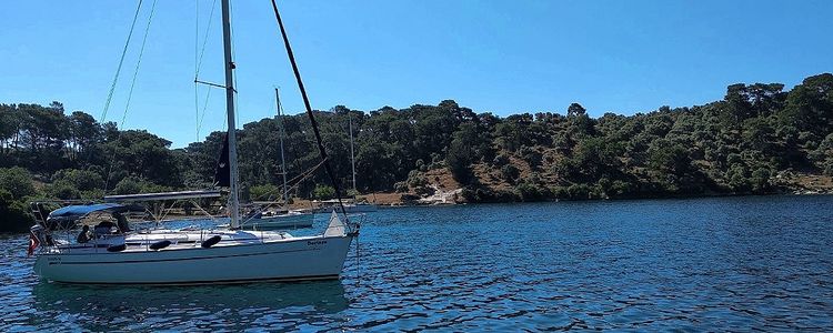 Yachts in the Seagull Bay