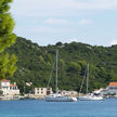 Yacht anchorage in Mali Lago Bay