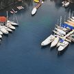 Yacht mooring at the Club Marina Gocek