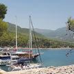 Yacht moorings at Ekincik quay