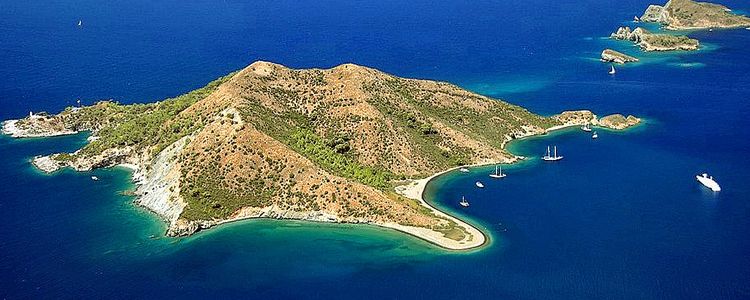 Yachts near Kizil Island