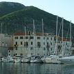 Yacht moorings in Komiza