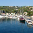 Yacht moorings in Rogac