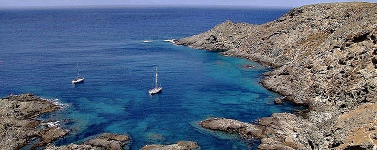 Yacht anchorage at Grande Selvagens Island 