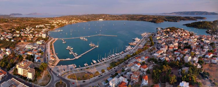 Yacht moorings in Porto Cheli