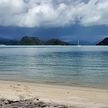 Yacht anchorage on the north-east of Tuba Island