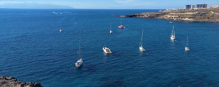 Yacht anchorage near Morteros Beach