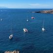 Yacht anchorage near Morteros Beach