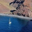 Yacht anchorage at Cape Gorda