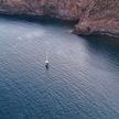 Yacht anchorage at Cape Perchel