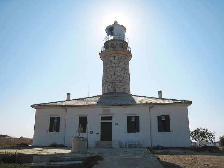 Struga Lighthouse. Lastovo Island. Croatia