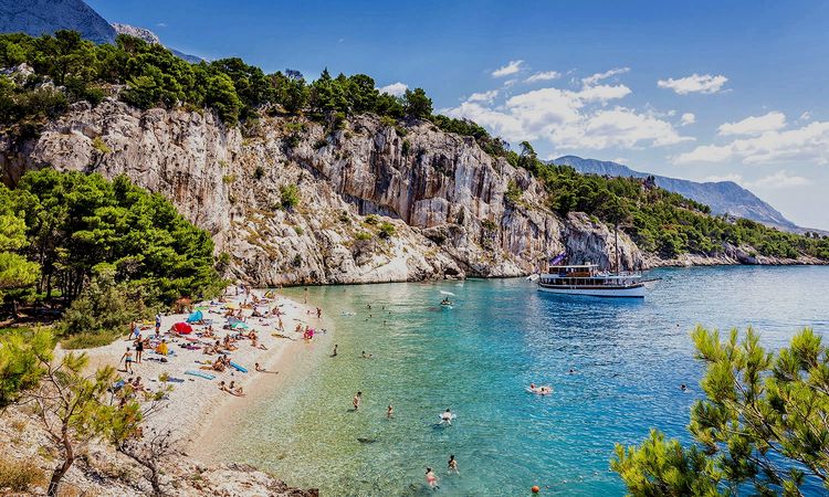 Makarska beach