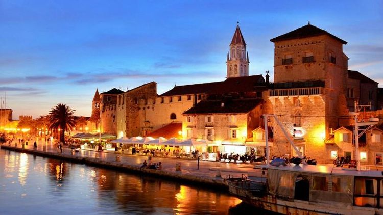 Trogir in the evening