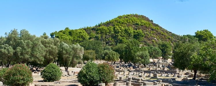 Olympia Archaeological Reserve in the Peloponnese