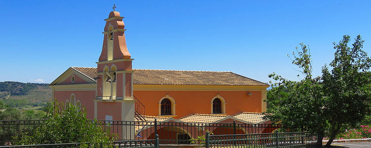 Vatos Village. Corfu Island.