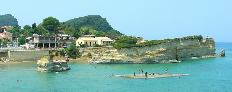 Sidari. Corfu Island. Ionian Sea. Greece.