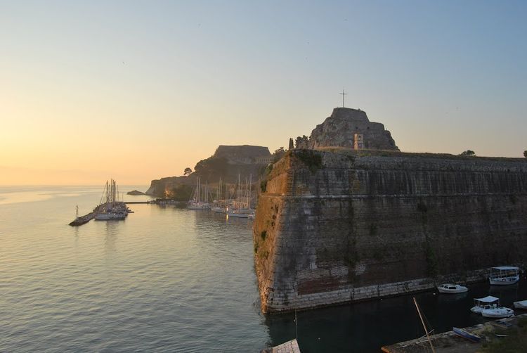 Old Fortress of Corfu. Corfu Island. Ionian Sea. Greece.