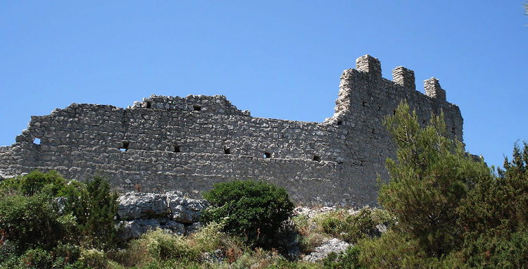 Fortifications in Stupica Vela