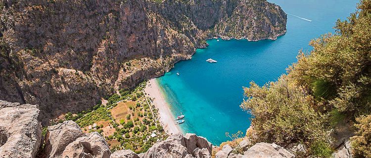 Butterfly Valley in Oludeniz