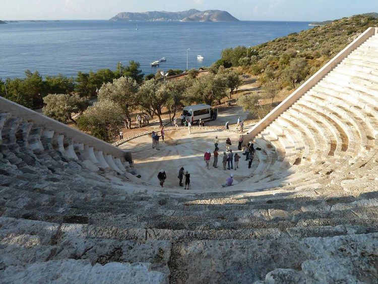 Amphitheater in Kas