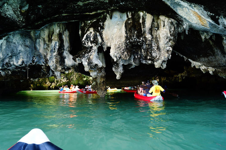 Hongs in Pang Nga National Park. Thailand