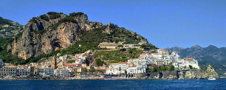 Tyrrhenian coast of Italy