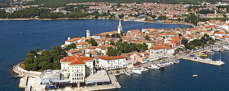 Porec. Istria. Croatia.