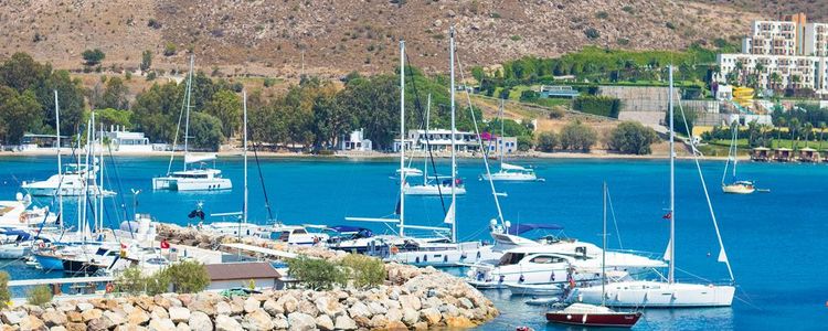 Turkish coast from Yalikovak to Bodrum