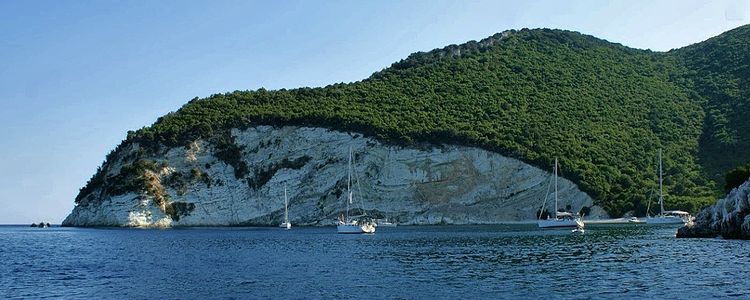 Yachts off Atokos Island