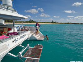 Swimming platform