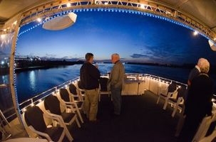 Aft deck at night