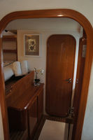 Spacious forward cabins