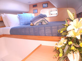 An aft queen suite