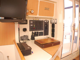 Caribbean Dream's nav station