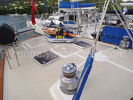 Spacious Aft Deck