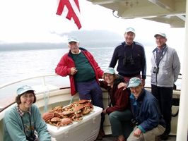 Fresh Caught Crabs on the Aft Deck