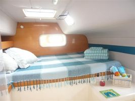 An aft guest suite