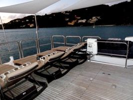 Flybridge Looking Aft